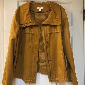 Yellow loft jacket